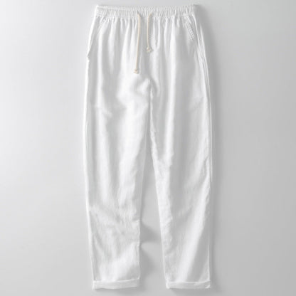 MARK｜PANTALON HOMME EN LIN