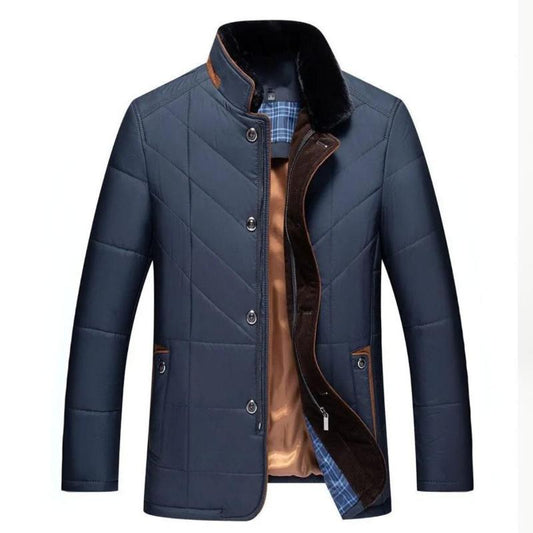 Solomon | Men's stand collar winter jacket