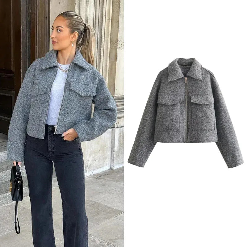 Alyssa | Veste Croisée Chic